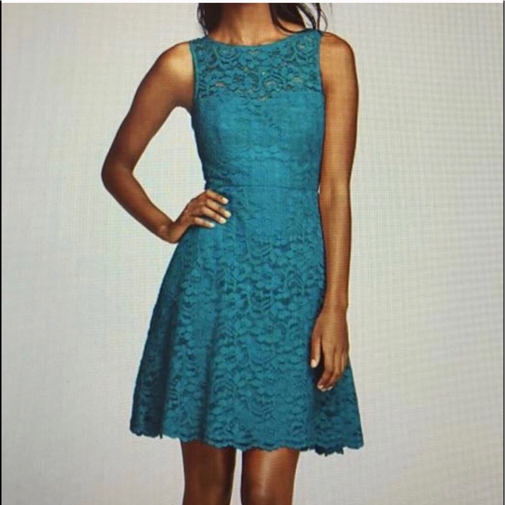 David's Bridal Dress (altered w/ rhinestone belt)